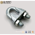 Qingdao Rigging Malleable Iron Clamp Din741 Wire Rope Clip